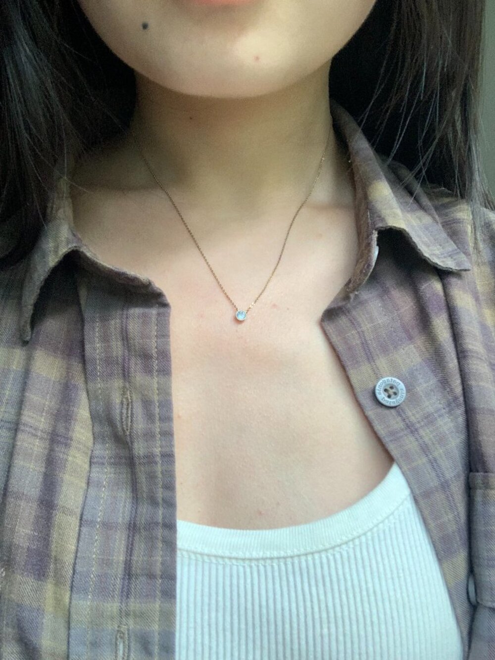 Gold 925 Sterling Silver Necklace